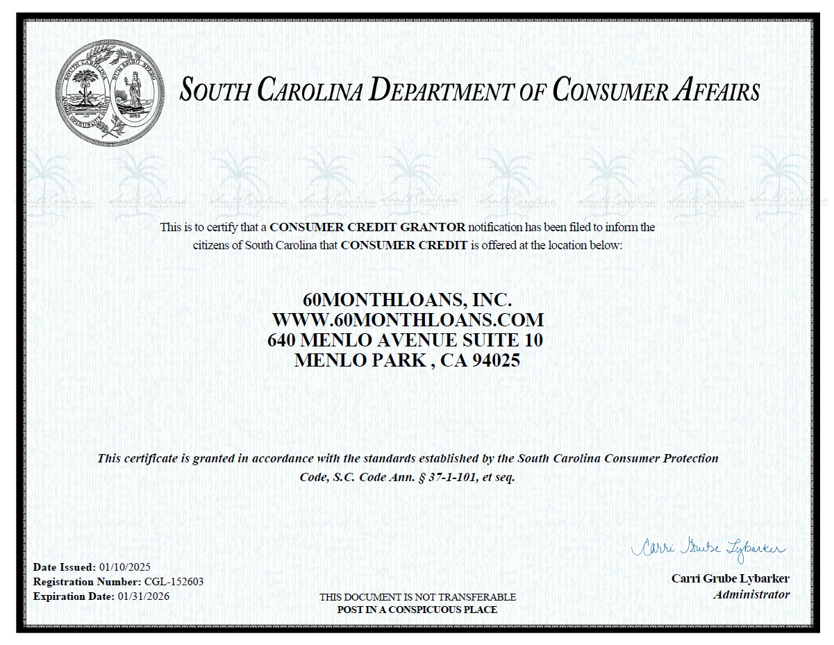 Sc License Example Licenses